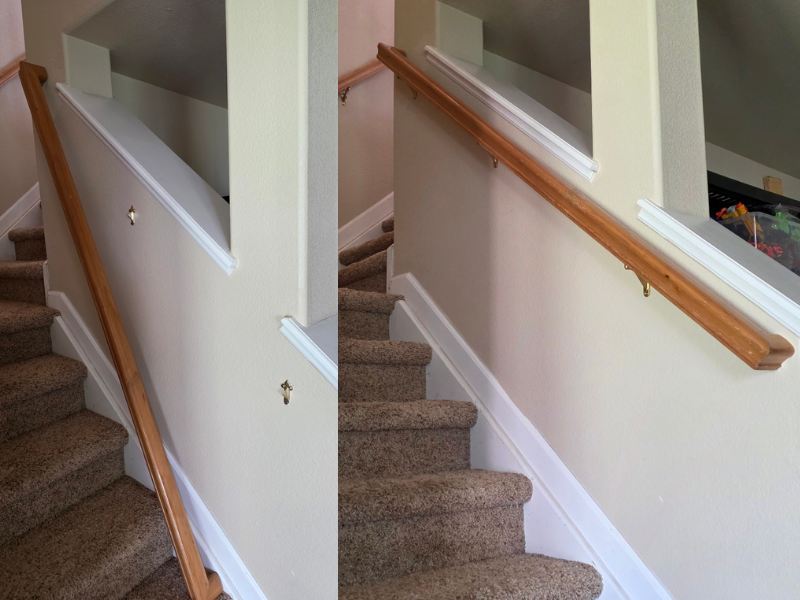 Stair Railing Repair